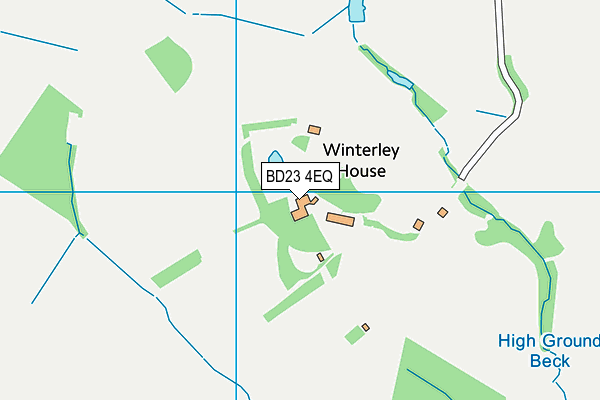 BD23 4EQ map - OS VectorMap District (Ordnance Survey)