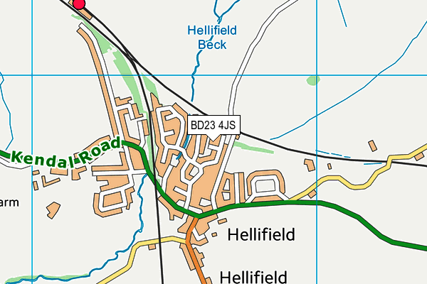 Map of BUMPWORKS LTD at district scale