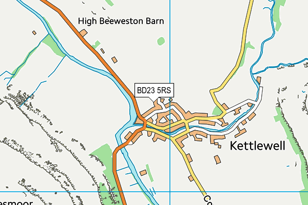 BD23 5RS map - OS VectorMap District (Ordnance Survey)