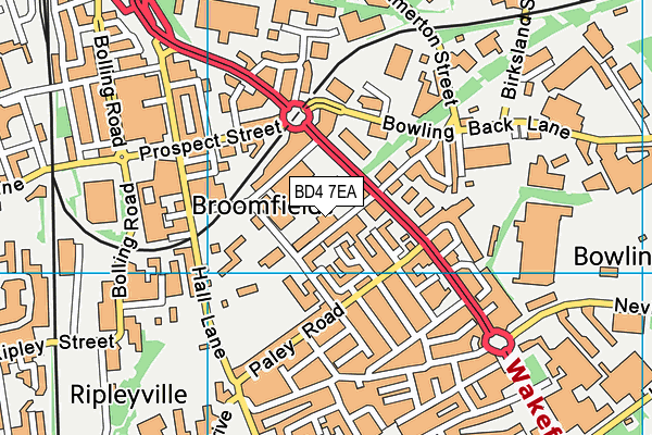 Map of CONNECT PRECISION LIMITED at district scale