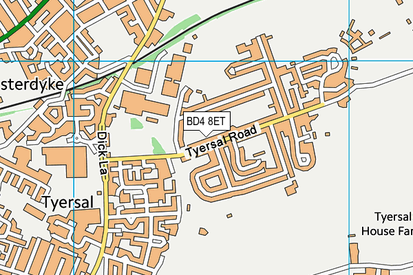 Map of MEDUK (LEEDS) LTD at district scale