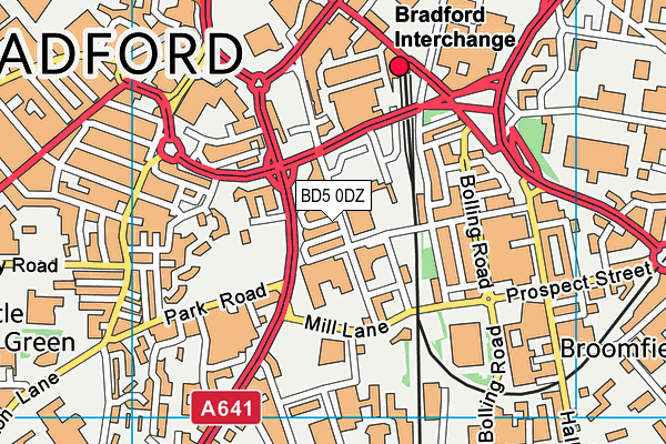 Map of WILKINSON AND SCOTT LIMITED at district scale