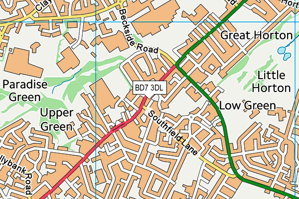 Map of PEACH BUBBLE LIMITED at district scale