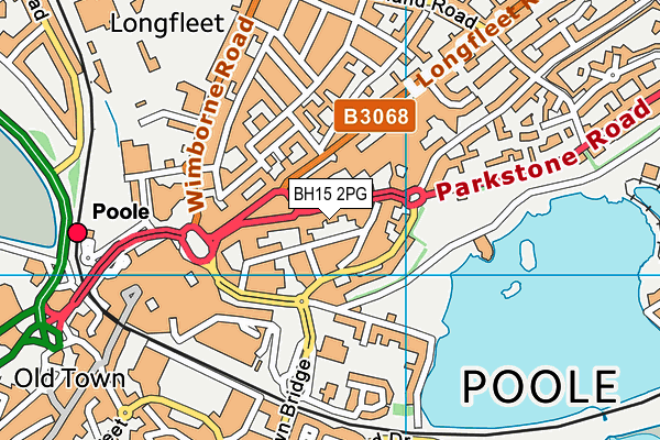 Map of TAPPER AND SON(POOLE)LIMITED at district scale
