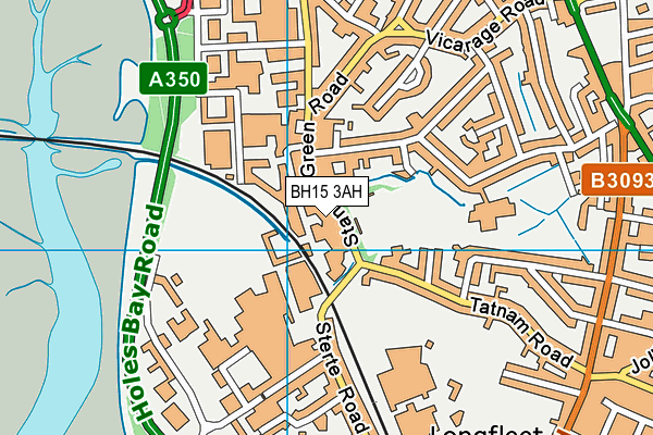 Map of CLARKE RICHARDSON FABRICATIONS LTD at district scale