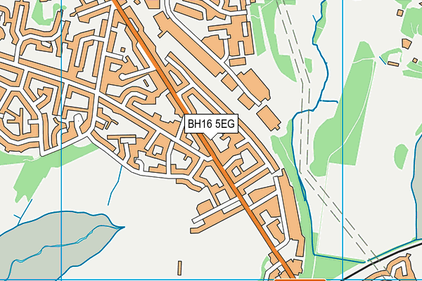 Map of CANFORD PLUMBING AND HEATING LTD at district scale