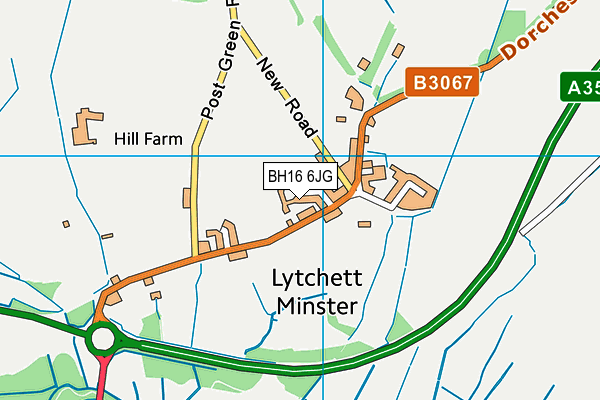 Map of BENNETTS MINI COACHES LIMITED at district scale