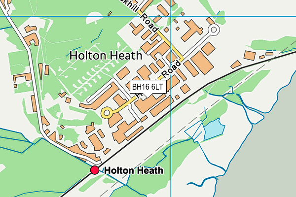 Map of EATON TRANSPORT (POOLE) LIMITED at district scale