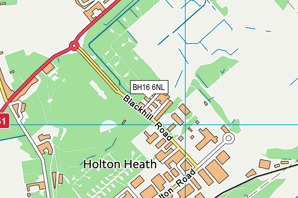 Map of INSPIRE HEATING LTD at district scale