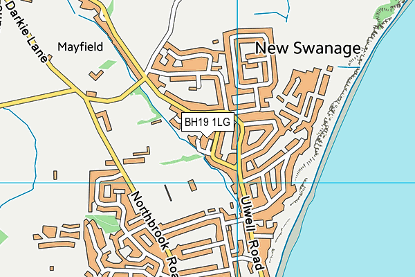 Map of SWANAGE AND PURBECK PLUMBING AND HEATING LIMITED at district scale