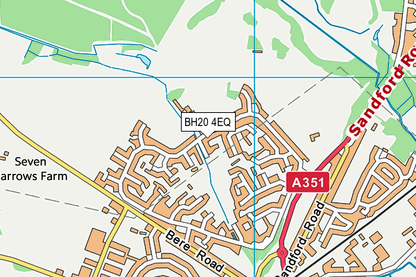 BH20 4EQ map - OS VectorMap District (Ordnance Survey)