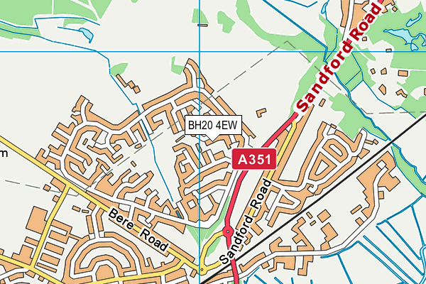 Map of PREDATOR CLOTHING LTD at district scale