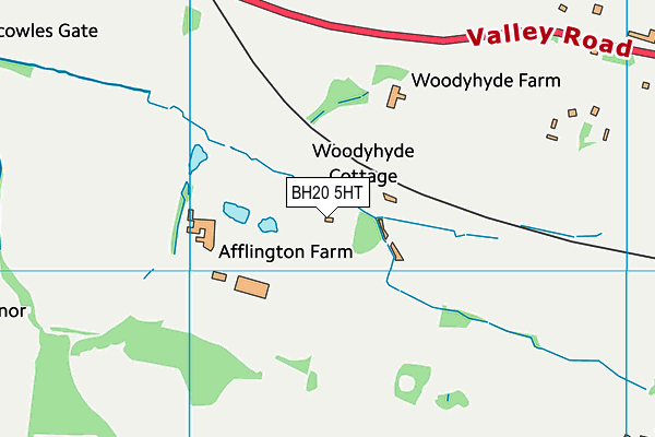 BH20 5HT map - OS VectorMap District (Ordnance Survey)