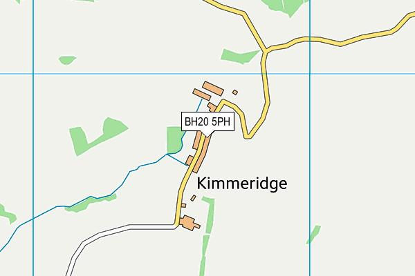 BH20 5PH map - OS VectorMap District (Ordnance Survey)