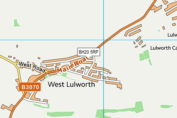 BH20 5RP map - OS VectorMap District (Ordnance Survey)