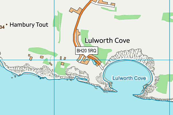 Map of JAKES LULWORTH LIMITED at district scale