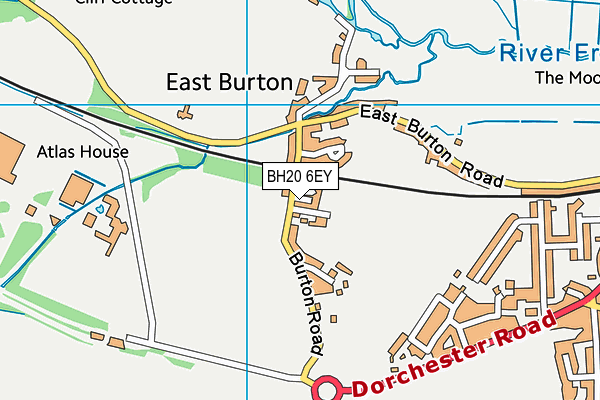 BH20 6EY map - OS VectorMap District (Ordnance Survey)