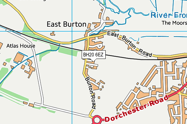 BH20 6EZ map - OS VectorMap District (Ordnance Survey)