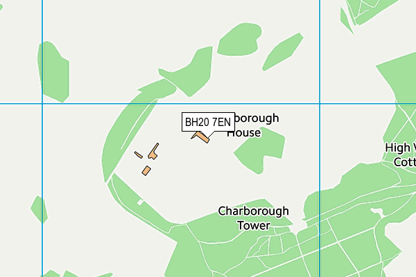 BH20 7EN map - OS VectorMap District (Ordnance Survey)