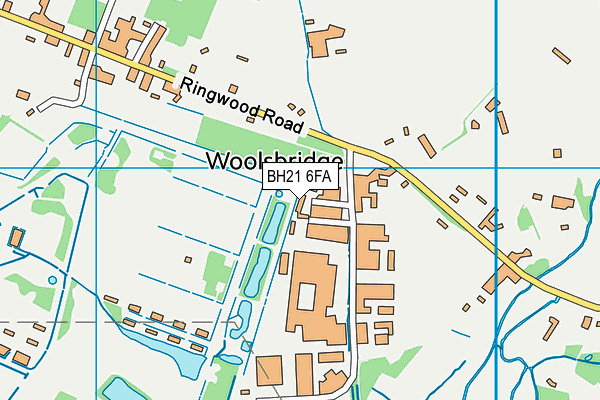 Map of WESSEX MANUFACTURING LIMITED at district scale