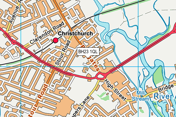 Map of THE REAL FOOTBALL GARAGE LIMITED at district scale