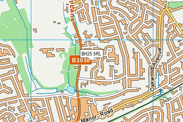 Map of NEW FOREST BURGER COMPANY LIMITED at district scale