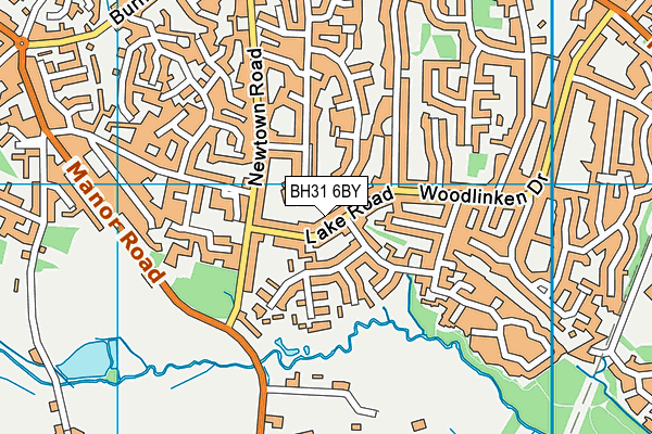Map of BOURNEMOUTH HOME PLUMBING LIMITED at district scale