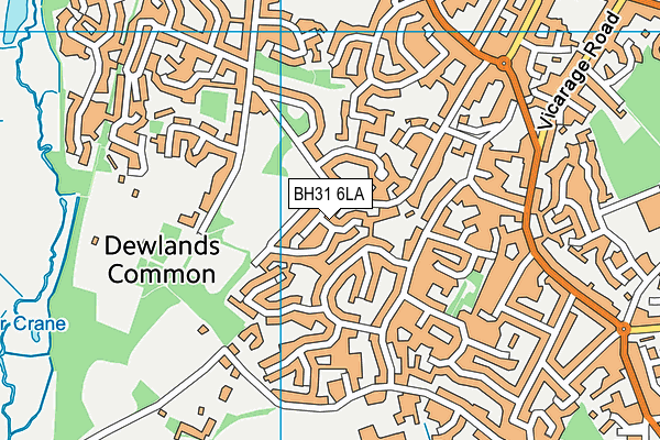 Map of DEWLANDS WAY MANAGEMENT COMPANY LIMITED at district scale