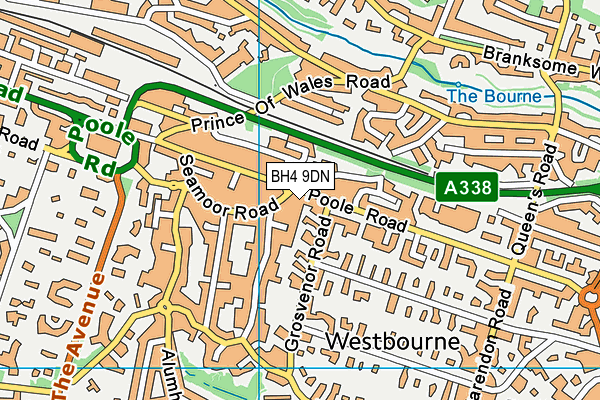 Map of PURBECK BROADCASTING LTD at district scale