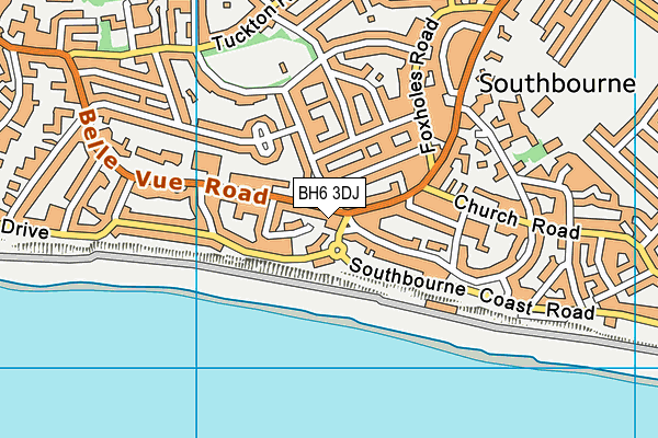Connie Rothman Learning Centre map (BH6 3DJ) - OS VectorMap District (Ordnance Survey)