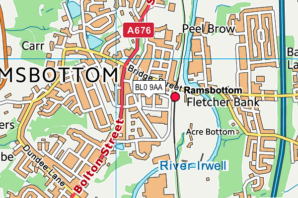 Map of RAMSBOTTOM ENTERPRISES LIMITED at district scale
