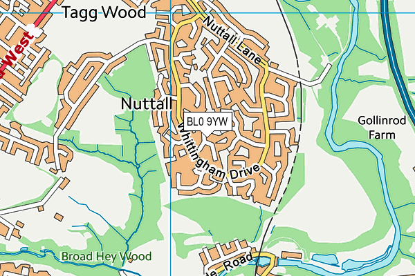 Map of NINA PIKE LTD at district scale