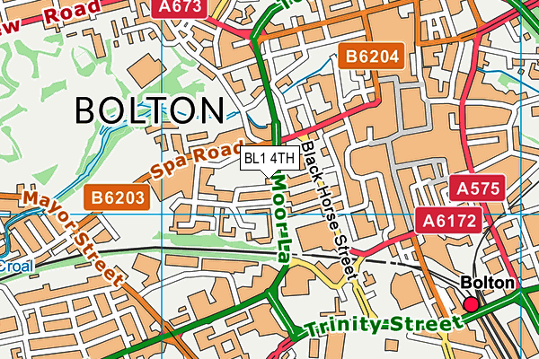 Bolton Town Centre Map Bl1 4Th Maps, Stats, And Open Data