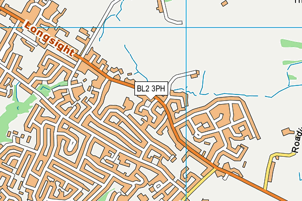 BL2 3PH map - OS VectorMap District (Ordnance Survey)
