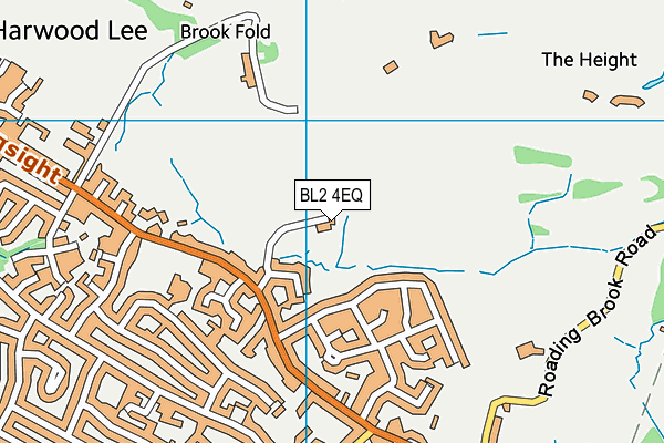 BL2 4EQ map - OS VectorMap District (Ordnance Survey)