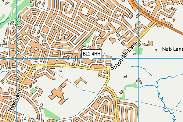 BL2 4HH map - OS VectorMap District (Ordnance Survey)