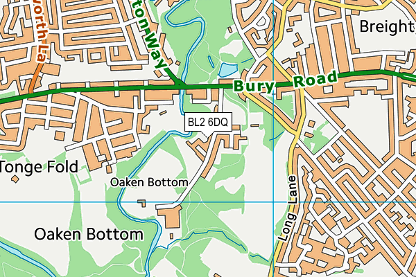Map of MEDICAL RESCUE (BOLTON) LIMITED at district scale