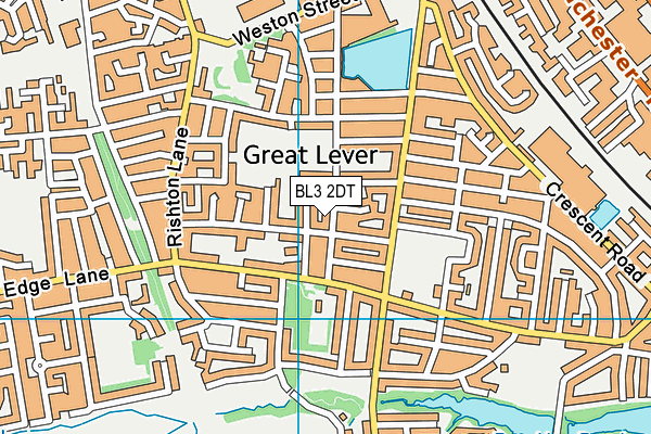 Ss Simon & Jude CofE Primary School, Bolton map (BL3 2DT) - OS VectorMap District (Ordnance Survey)