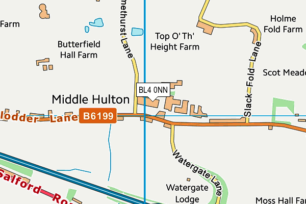 Map of SEDDON BUILDING LIMITED at district scale