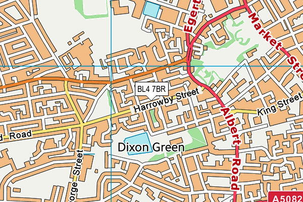 Map of DGD GARAGE DOORS LTD at district scale