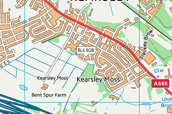 Map of ECKERSLEY SPRINKLERS LTD at district scale