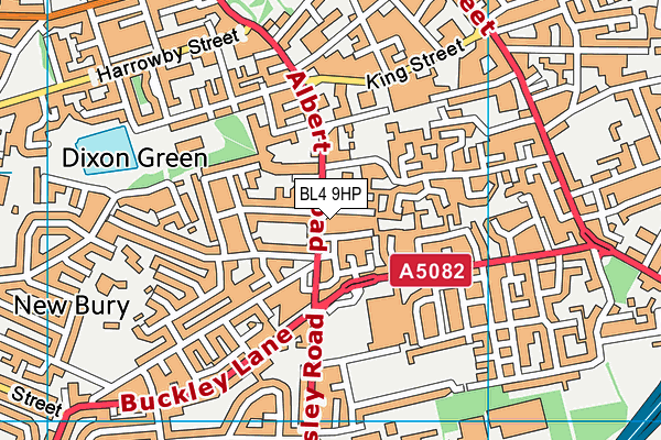 BL4 9HP map - OS VectorMap District (Ordnance Survey)