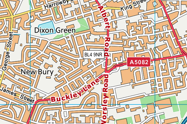 BL4 9NR map - OS VectorMap District (Ordnance Survey)