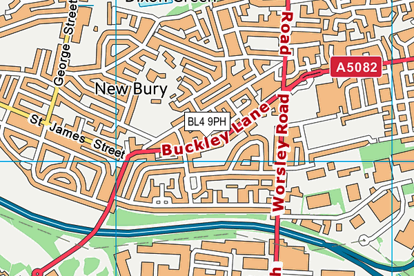 BL4 9PH map - OS VectorMap District (Ordnance Survey)