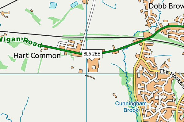Map of MELLOR COACHCRAFT LIMITED at district scale