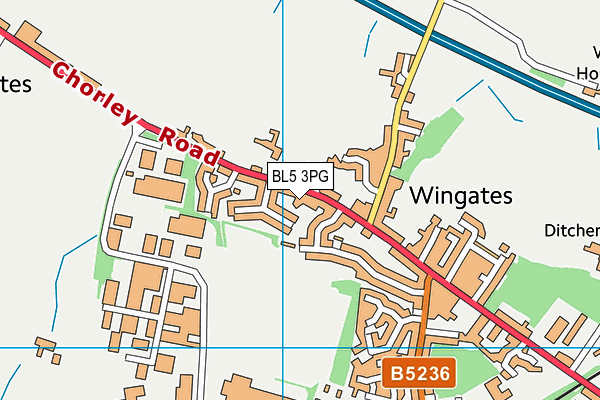 Map of WINGATE CARE HOMES LTD at district scale