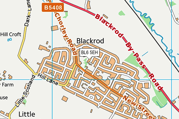 BL6 5EH map - OS VectorMap District (Ordnance Survey)
