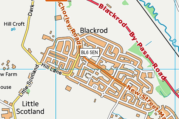 BL6 5EN map - OS VectorMap District (Ordnance Survey)