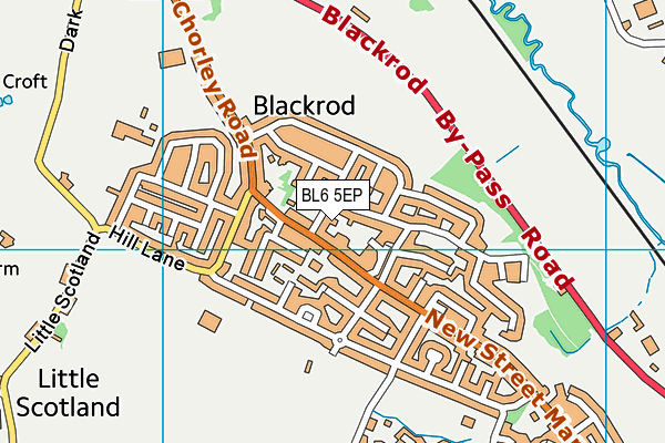 BL6 5EP map - OS VectorMap District (Ordnance Survey)