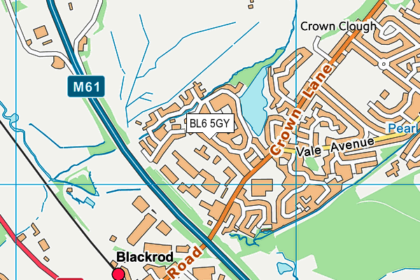 BL6 5GY map - OS VectorMap District (Ordnance Survey)